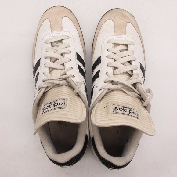 adidas Samba White and Black Sneakers - Picture 9 of 15